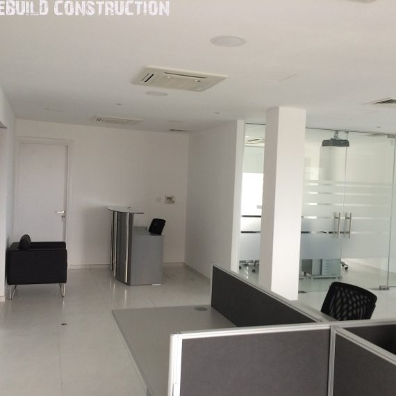 An office in Limassol, Cyprus that was renovated, reconstructed